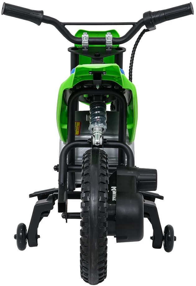 Vaikiškas elektrinis motociklas Honda CFR450R, reguliuojamas greitis, nuo 3 metų, juodas