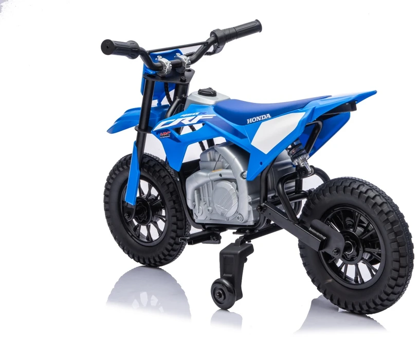 Vaikiškas elektrinis motociklas Honda CFR450R, reguliuojamas greitis, nuo 3 metų