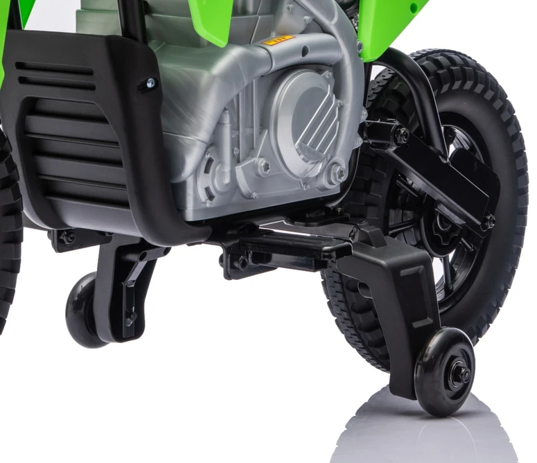 Vaikiškas elektrinis motociklas Honda CFR450R, reguliuojamas greitis, nuo 3 metų, juodas