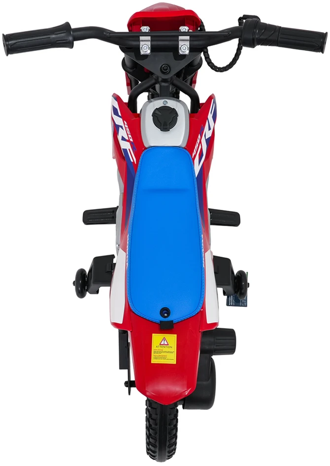 Vaikiškas elektrinis motociklas Honda CFR450R, reguliuojama greitis, 3–8 metų