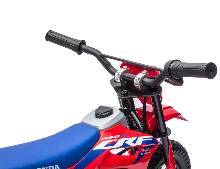 Vaikiškas elektrinis motociklas Honda CFR450R, reguliuojama greitis, 3–8 metų