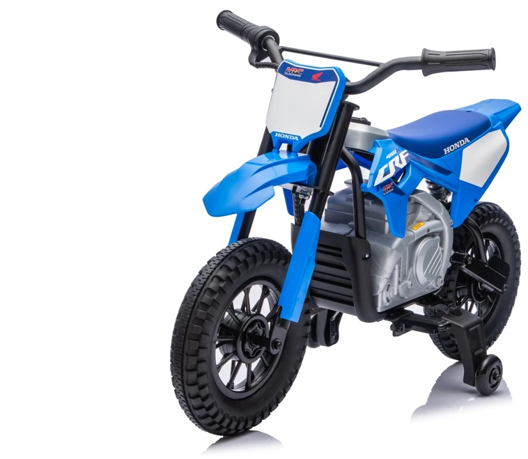 Vaikiškas elektrinis motociklas Honda CFR450R, reguliuojamas greitis, nuo 3 metų