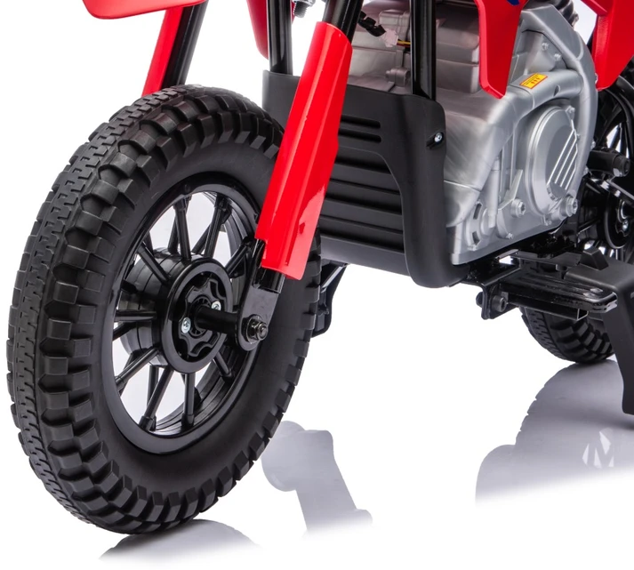 Vaikiškas elektrinis motociklas Honda CFR450R, reguliuojama greitis, 3–8 metų