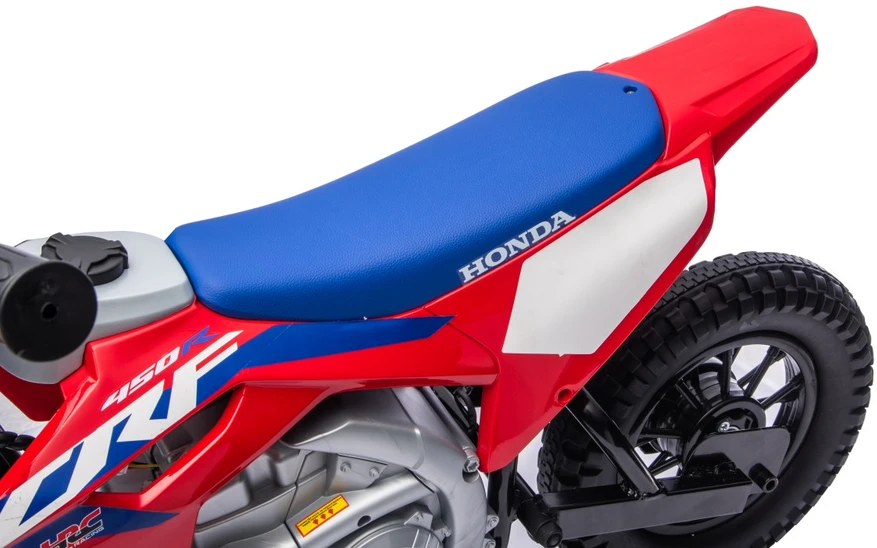 Vaikiškas elektrinis motociklas Honda CFR450R, reguliuojama greitis, 3–8 metų
