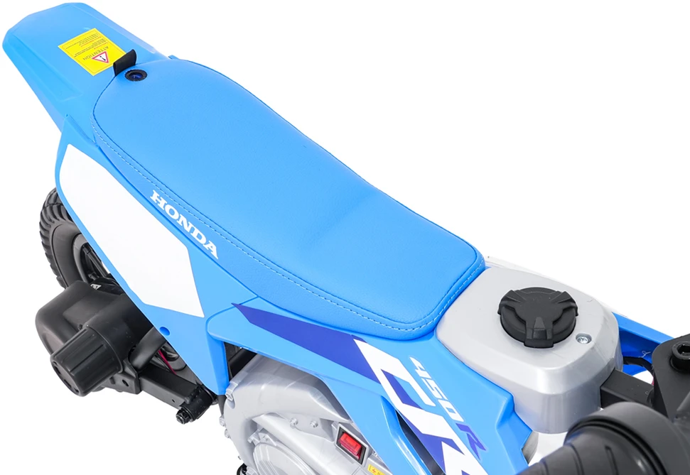 Vaikiškas elektrinis motociklas Honda CFR450R, reguliuojamas greitis, nuo 3 metų