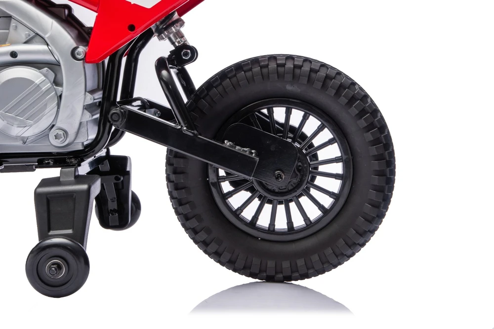 Vaikiškas elektrinis motociklas Honda CFR450R, reguliuojama greitis, 3–8 metų