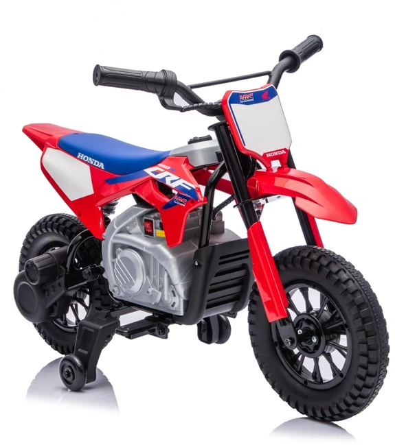 Vaikiškas elektrinis motociklas Honda CFR450R, reguliuojama greitis, 3–8 metų