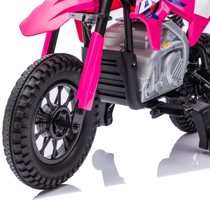 Vaikiškas elektrinis motociklas Honda CFR450R, reguliuojama greitis, nuo 3 metų, juodas