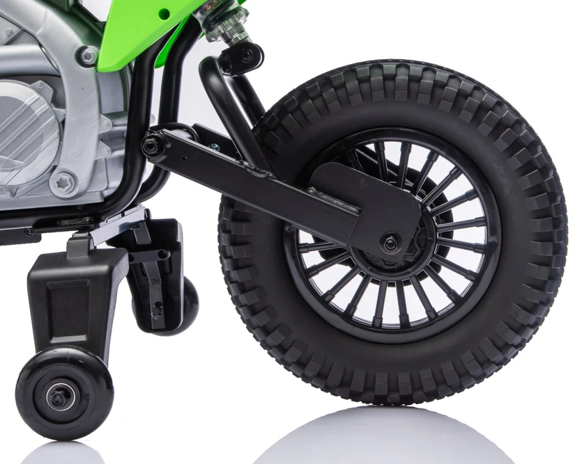 Vaikiškas elektrinis motociklas Honda CFR450R, reguliuojamas greitis, nuo 3 metų, juodas