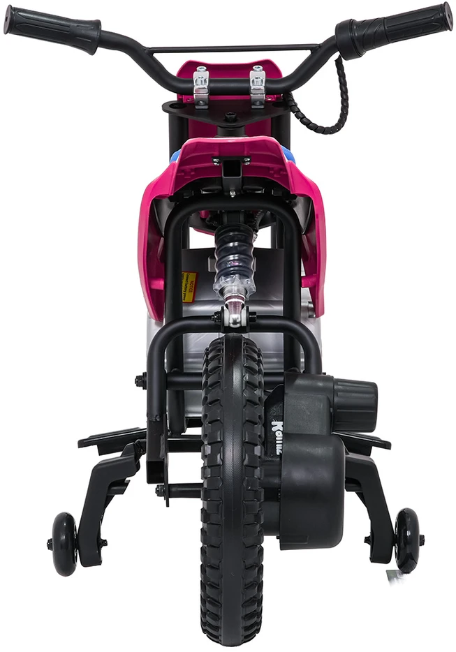 Vaikiškas elektrinis motociklas Honda CFR450R, reguliuojama greitis, nuo 3 metų, juodas