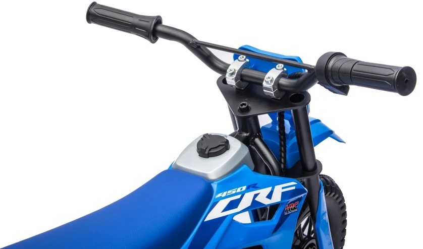 Vaikiškas elektrinis motociklas Honda CFR450R, reguliuojamas greitis, nuo 3 metų