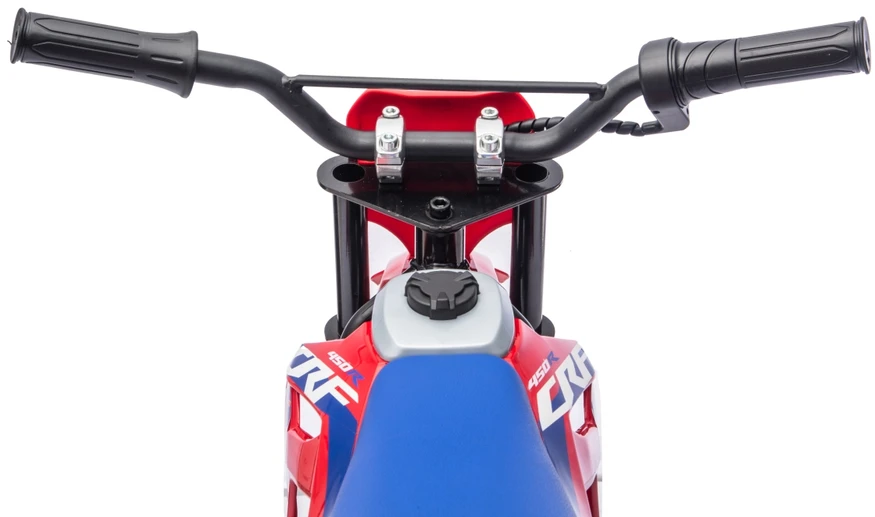 Vaikiškas elektrinis motociklas Honda CFR450R, reguliuojama greitis, 3–8 metų