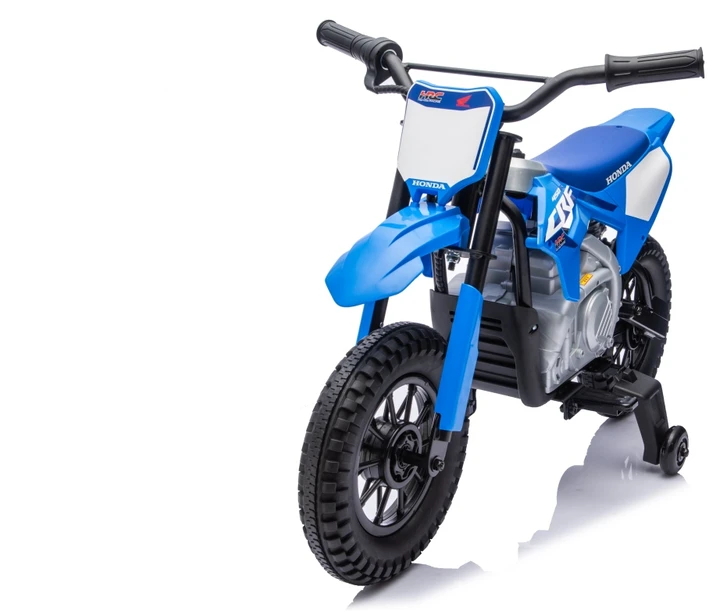 Vaikiškas elektrinis motociklas Honda CFR450R, reguliuojamas greitis, nuo 3 metų