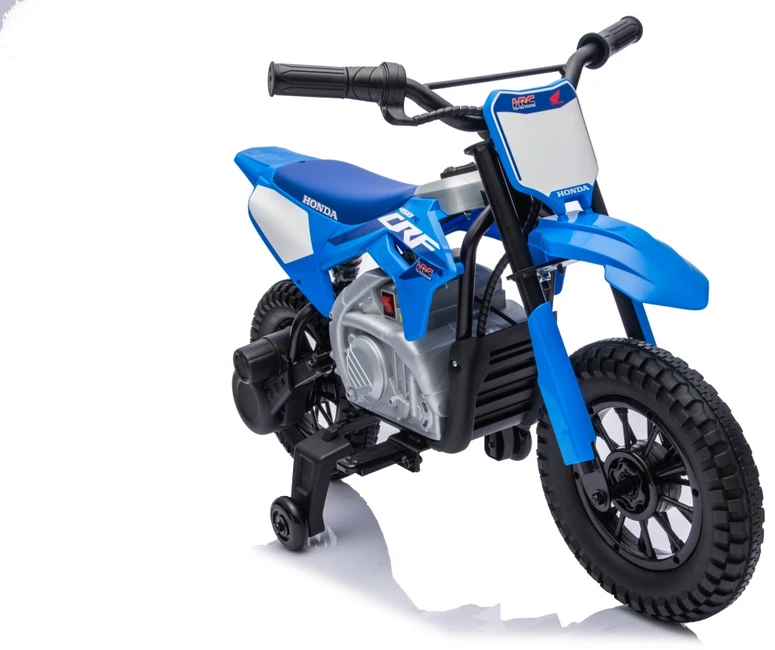 Vaikiškas elektrinis motociklas Honda CFR450R, reguliuojamas greitis, nuo 3 metų