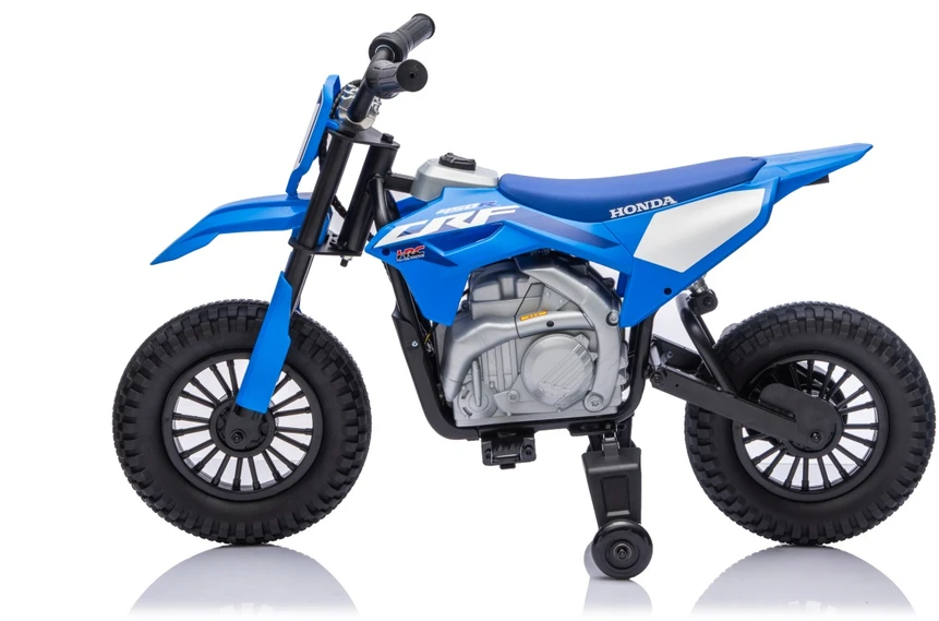 Vaikiškas elektrinis motociklas Honda CFR450R, reguliuojamas greitis, nuo 3 metų