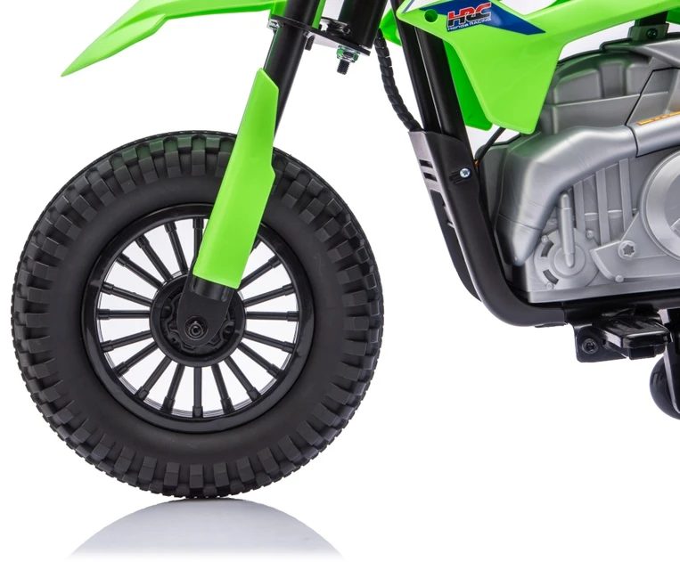Vaikiškas elektrinis motociklas Honda CFR450R, reguliuojamas greitis, nuo 3 metų, juodas