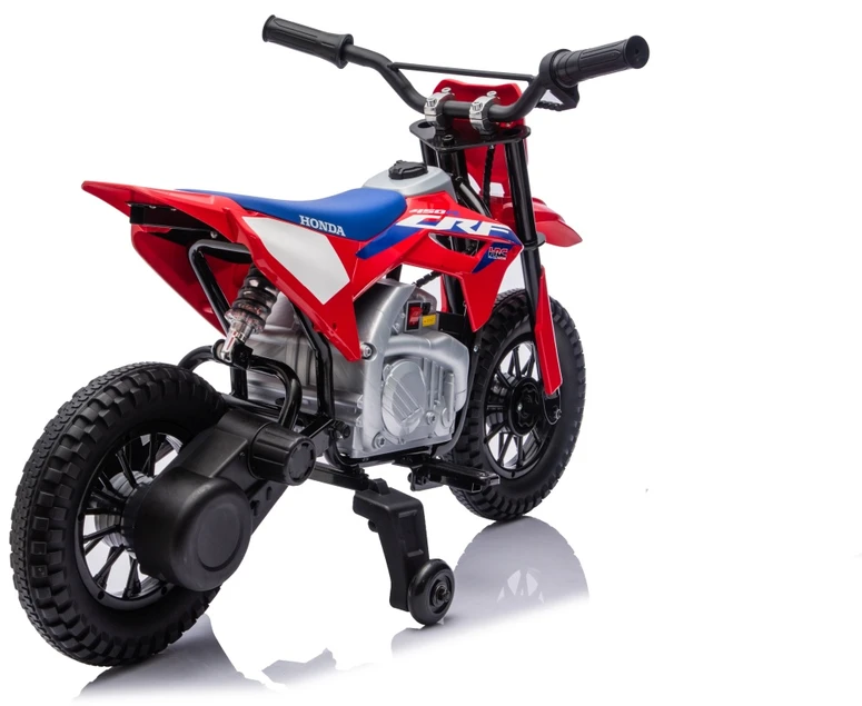 Vaikiškas elektrinis motociklas Honda CFR450R, reguliuojama greitis, 3–8 metų
