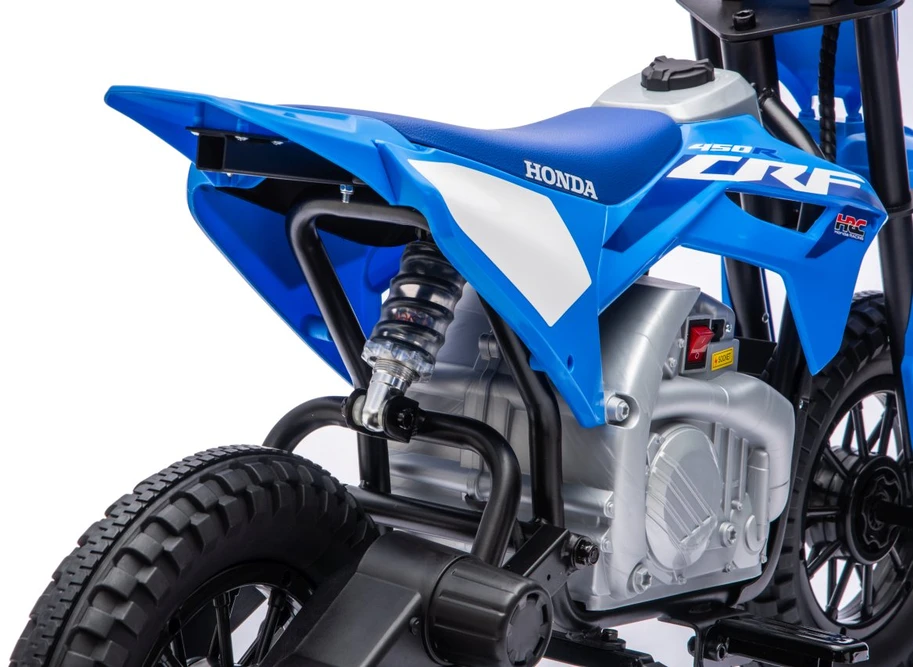 Vaikiškas elektrinis motociklas Honda CFR450R, reguliuojamas greitis, nuo 3 metų