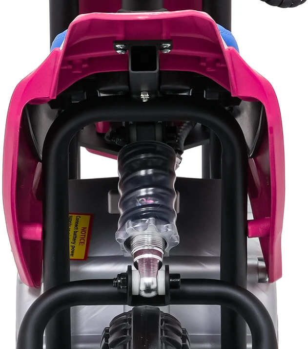 Vaikiškas elektrinis motociklas Honda CFR450R, reguliuojama greitis, nuo 3 metų, juodas
