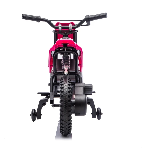 Vaikiškas elektrinis motociklas Honda CFR450R, reguliuojama greitis, nuo 3 metų, juodas