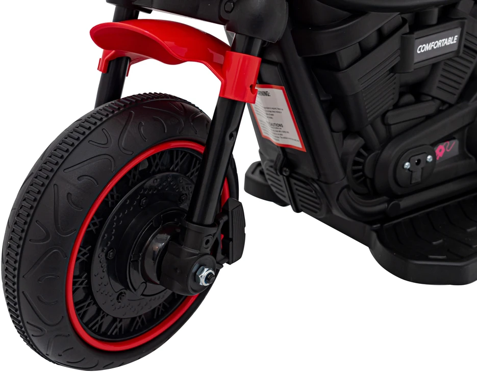 Ramiz Elektrinis motociklas Chopper FASTER, Raudona