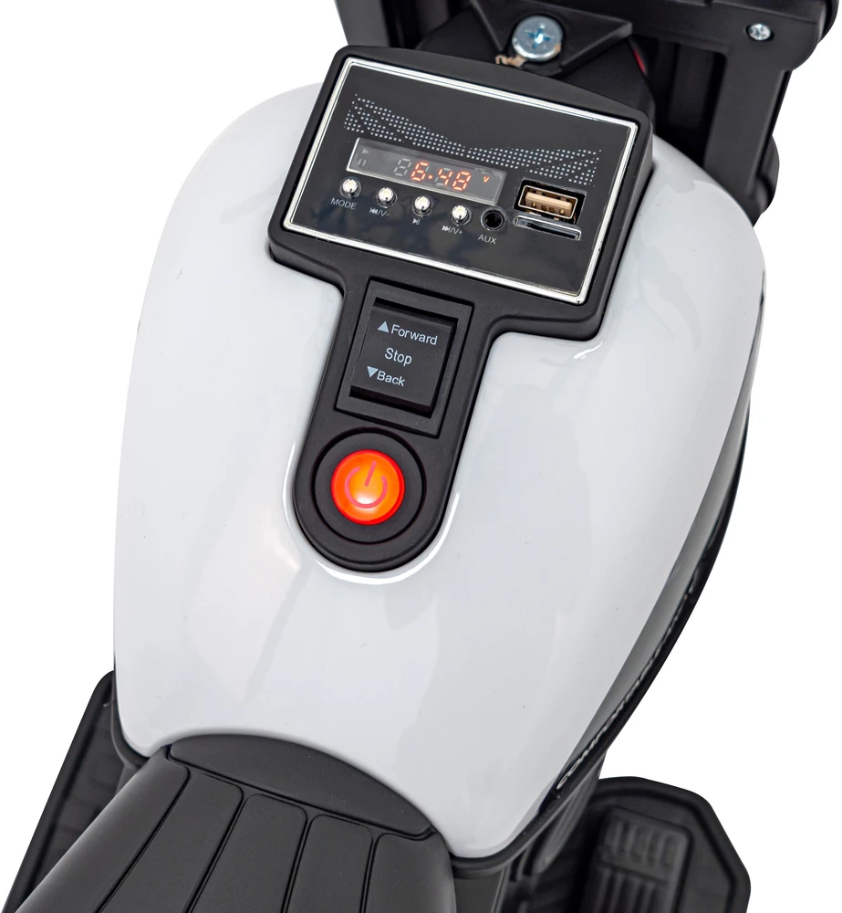 Triton Elektrinis motociklas Chopper FASTER, Baltas