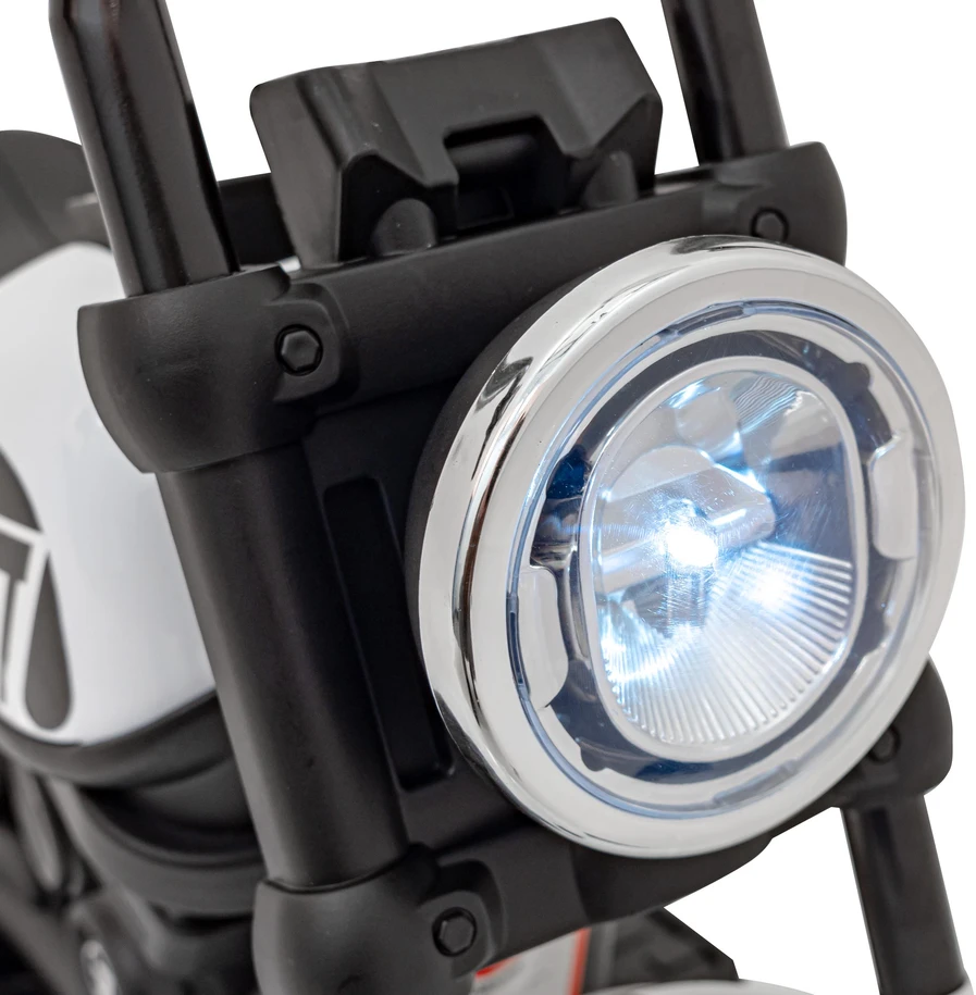 Triton Elektrinis motociklas Chopper FASTER, Baltas