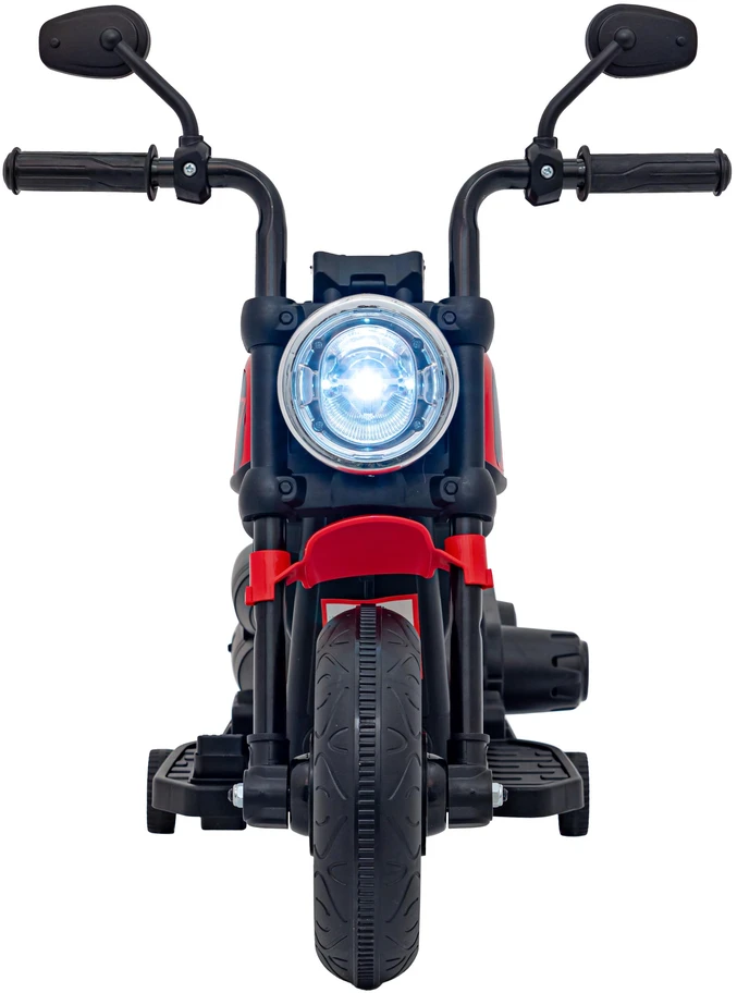 Ramiz Elektrinis motociklas Chopper FASTER, Raudona