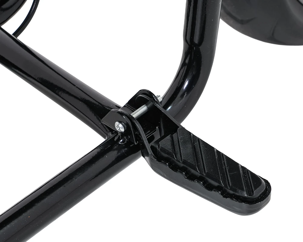 Vaikiškas elektrinis motociklas su 300W varikliu, LED žibintais, Bluetooth, nuo 3 metų, juodas