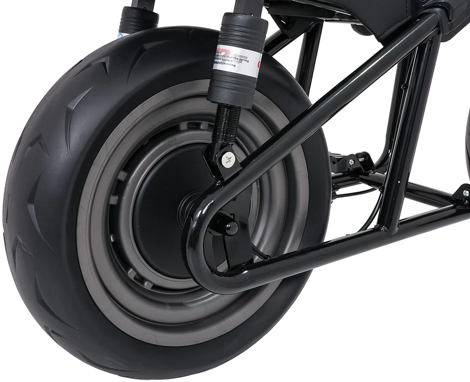 Vaikiškas elektrinis motociklas su 300W varikliu, LED žibintais, Bluetooth, nuo 3 metų, juodas