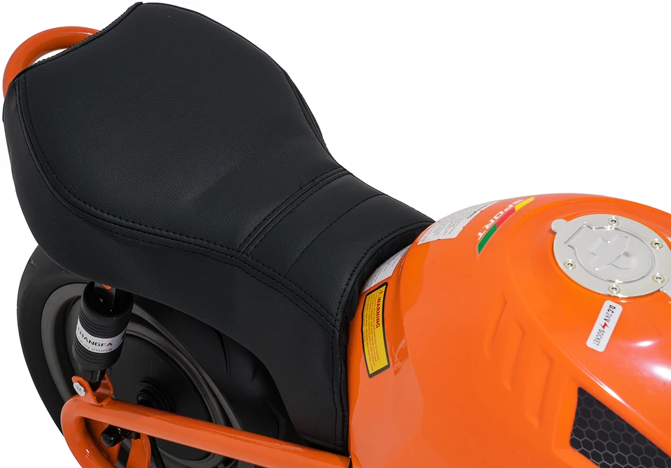 Vaikiškas elektrinis motociklas su 300W varikliu, LED žibintais, Bluetooth, nuo 3 metų, juodas