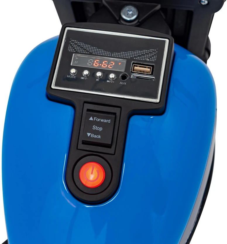 Triton Mėlyna Elektrinis motociklas Chopper FASTER, Mėlyna