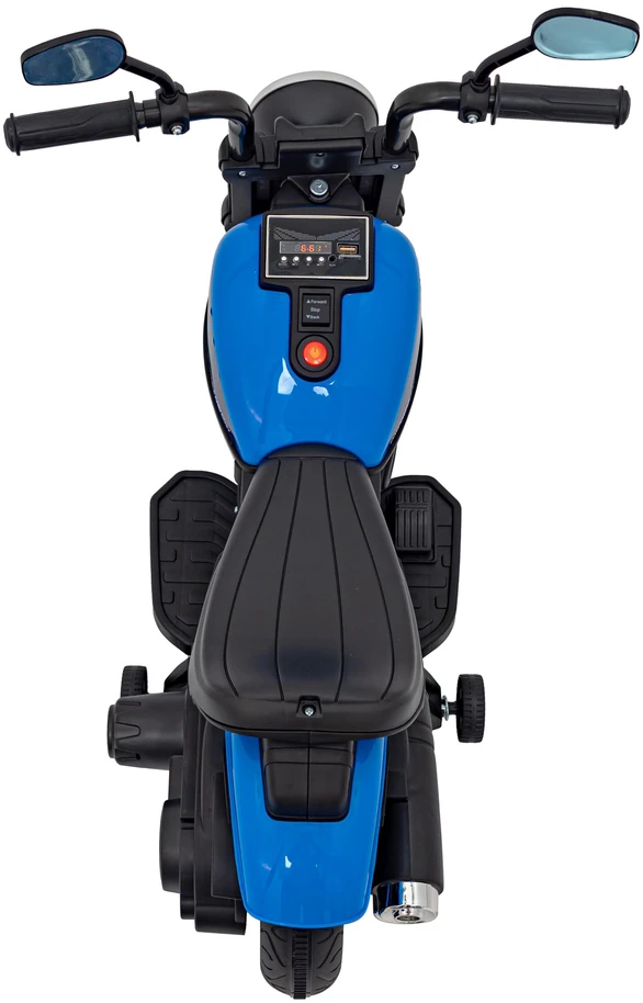 Triton Mėlyna Elektrinis motociklas Chopper FASTER, Mėlyna