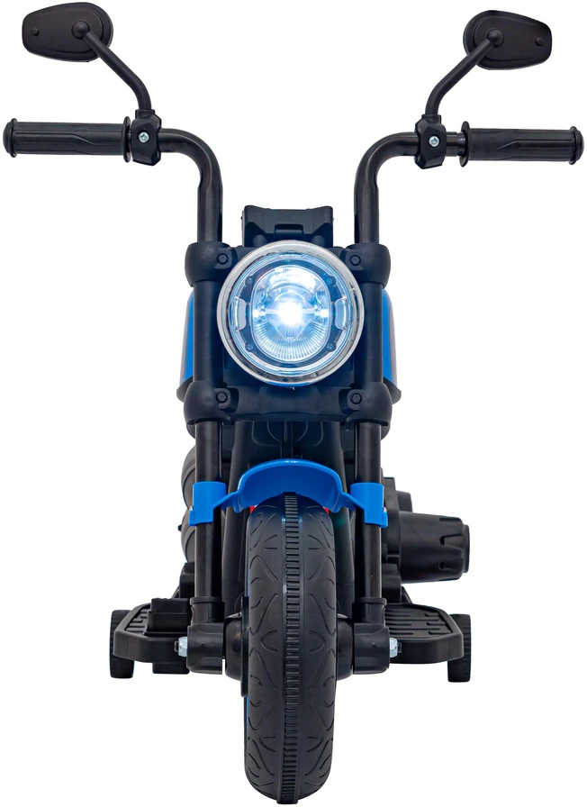 Triton Mėlyna Elektrinis motociklas Chopper FASTER, Mėlyna
