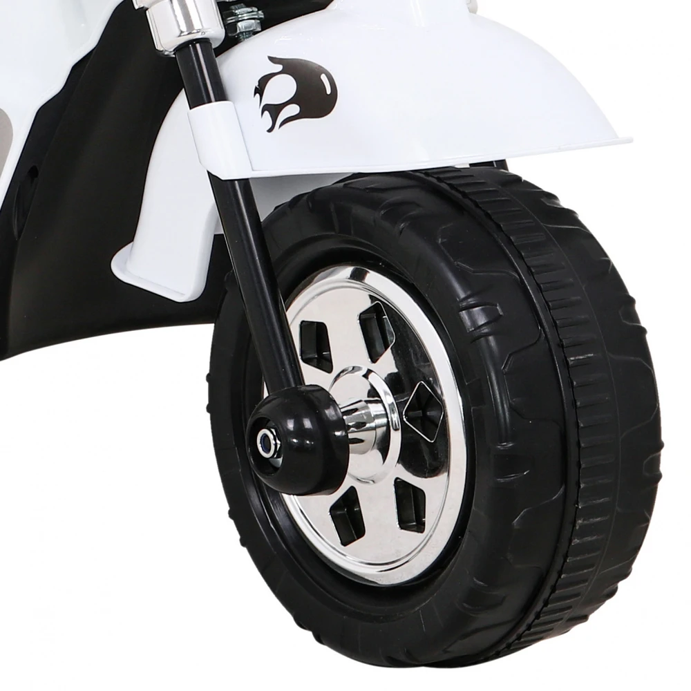 Ramiz Elektrinis motociklas Hot Chopper, Baltas
