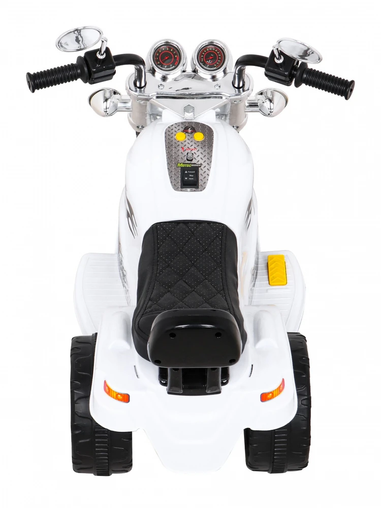 Ramiz Elektrinis motociklas Hot Chopper, Baltas