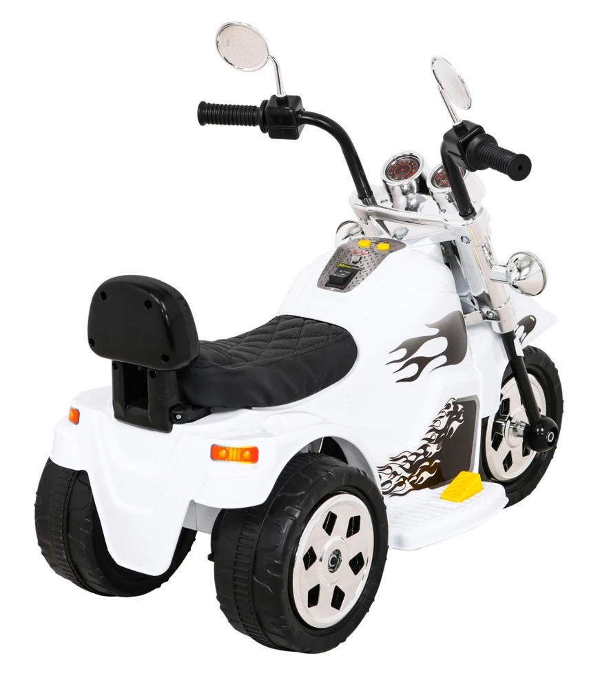 Ramiz Elektrinis motociklas Hot Chopper, Baltas