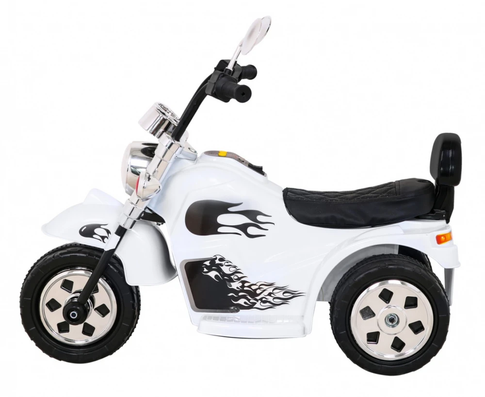 Ramiz Elektrinis motociklas Hot Chopper, Baltas