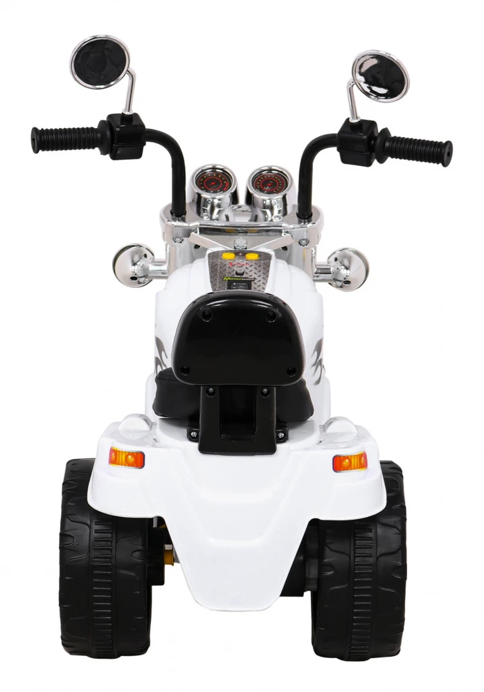 Ramiz Elektrinis motociklas Hot Chopper, Baltas