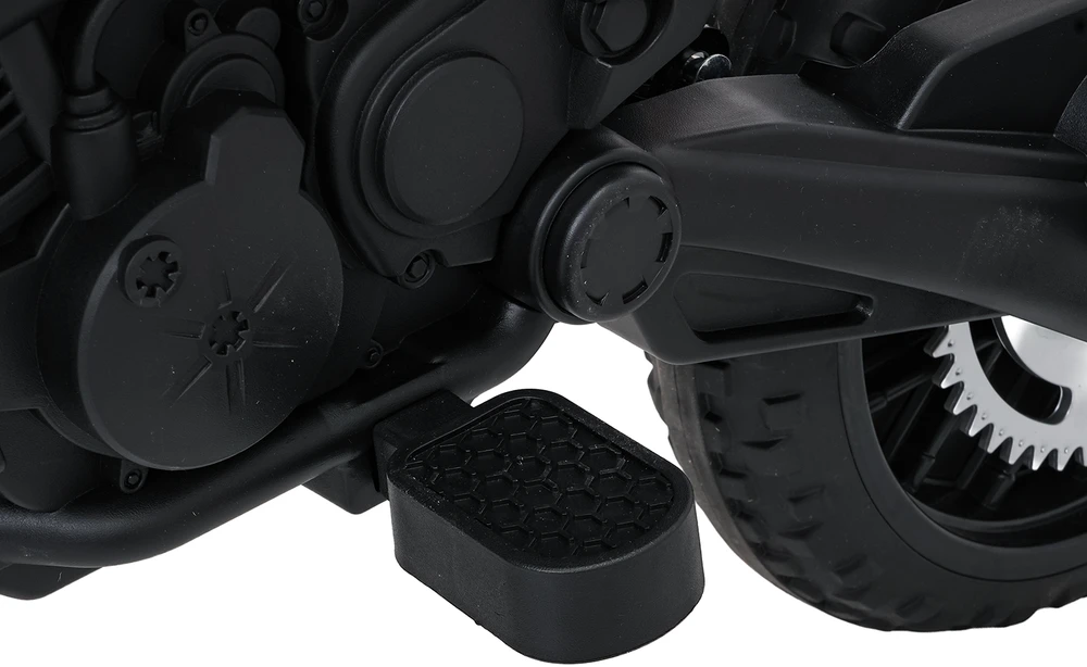 Vaikiškas elektrinis motoroleris Aprilia RX su LED žibintais ir Bluetooth, nuo 3 metų