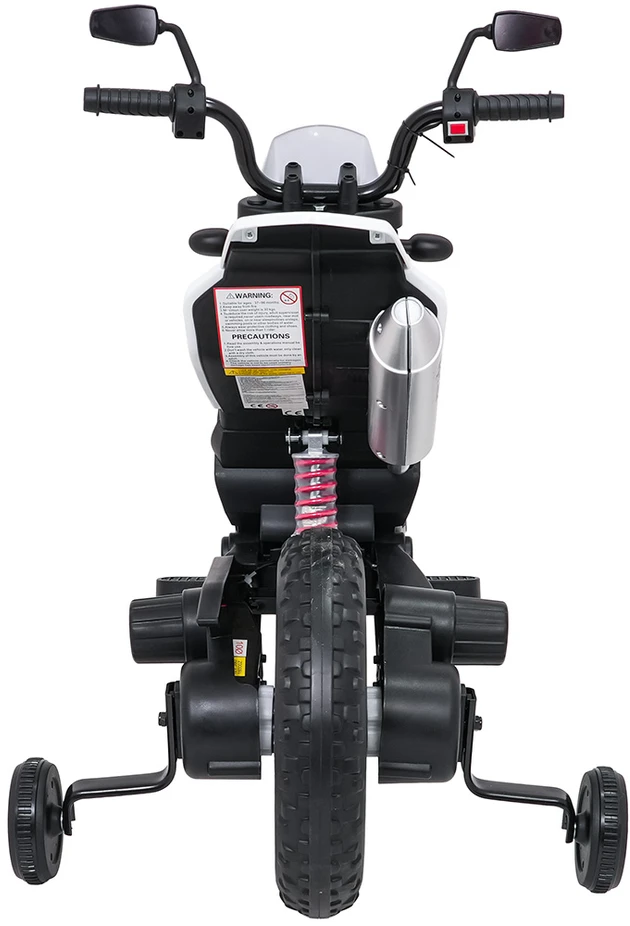 Vaikiškas elektrinis motoroleris Aprilia RX su LED žibintais ir Bluetooth, nuo 3 metų