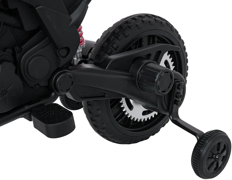 Vaikiškas elektrinis motoroleris Aprilia RX su LED žibintais ir Bluetooth, nuo 3 metų