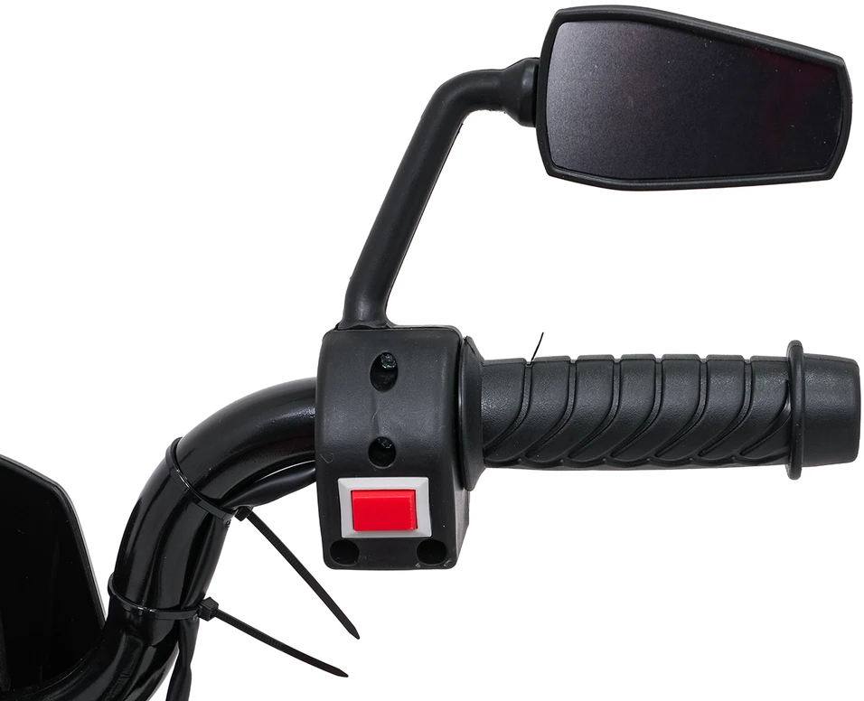 Vaikiškas elektrinis motoroleris Aprilia RX su LED žibintais ir Bluetooth, nuo 3 metų