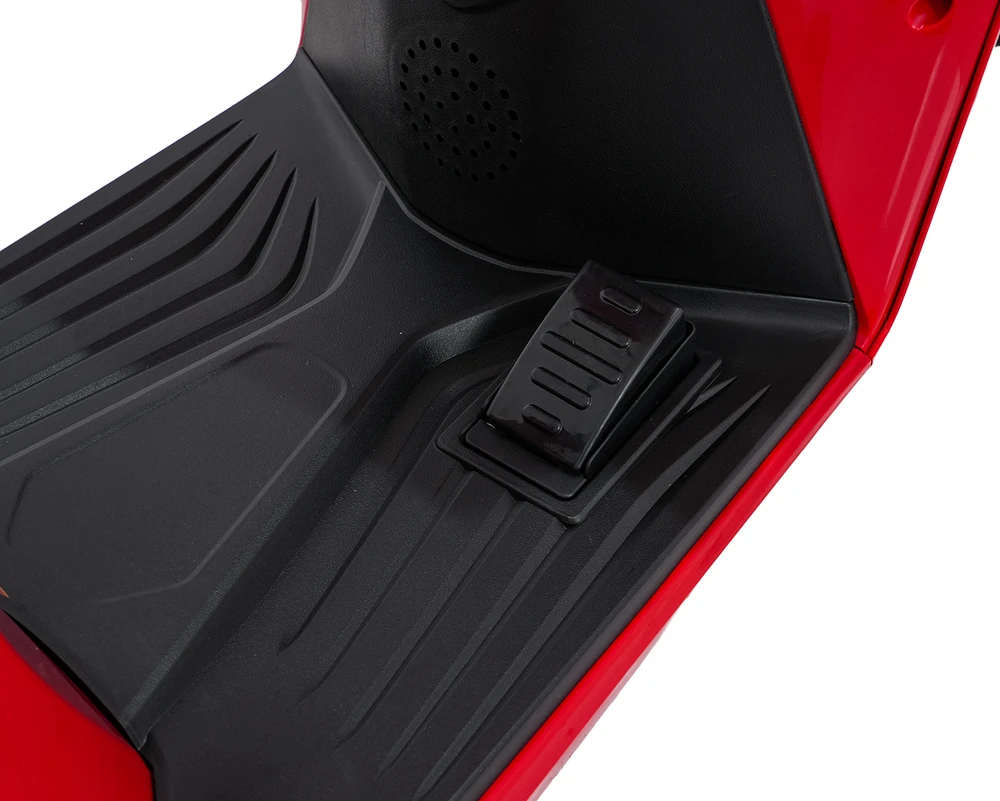 Vaikiškas elektrinis motoroleris Honda SH125i su LED šviesomis ir Bluetooth, nuo 3 metų, juodas