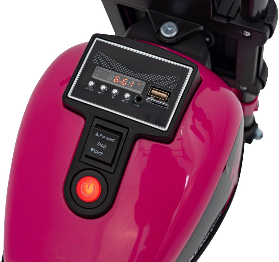Triton Rožinė Elektrinis motociklas Chopper FASTER, Rožinė