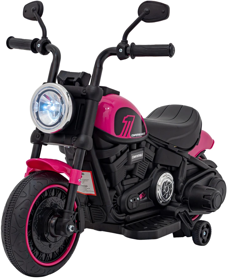 Triton Rožinė Elektrinis motociklas Chopper FASTER, Rožinė