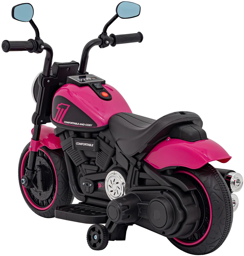 Triton Rožinė Elektrinis motociklas Chopper FASTER, Rožinė