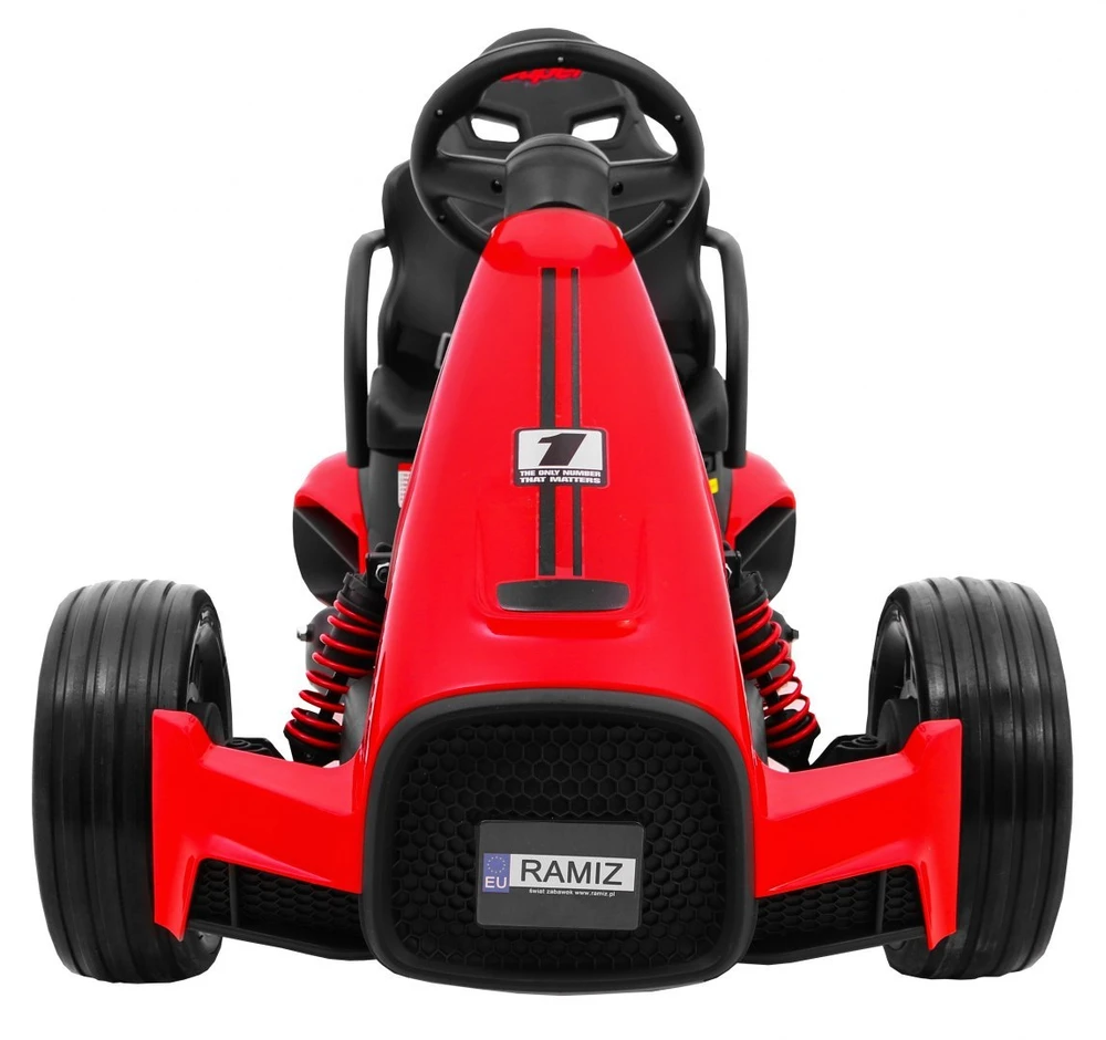 Ramiz Elektrinis kartingas Bolid XR-1, Raudona