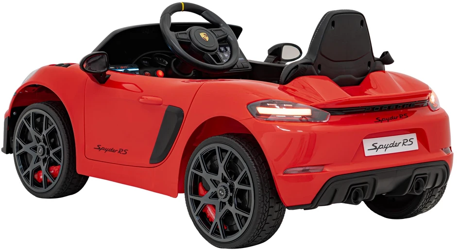 Ramiz Elektromobilis Porsche Spyder RS 718, Raudona