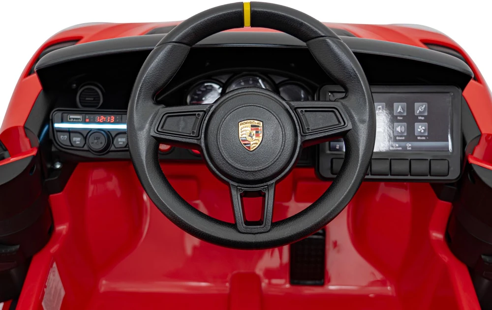 Ramiz Elektromobilis Porsche Spyder RS 718, Raudona